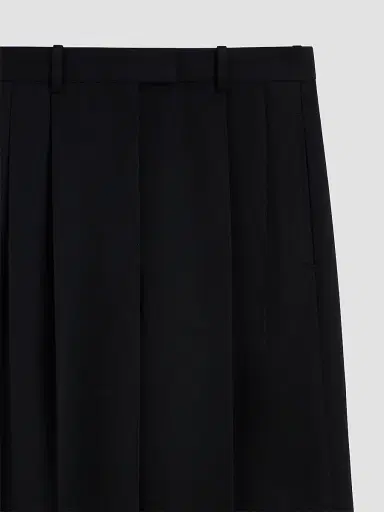 Givenchy Women's Double Pleat Pants in Wool | Thumbnail 3 Givenchy Women's Double Pleat Pants in Wool | Thumbnail 3