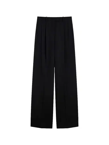 Givenchy Women's Double Pleat Pants in Wool | Thumbnail 1 Givenchy Women's Double Pleat Pants in Wool | Thumbnail 1