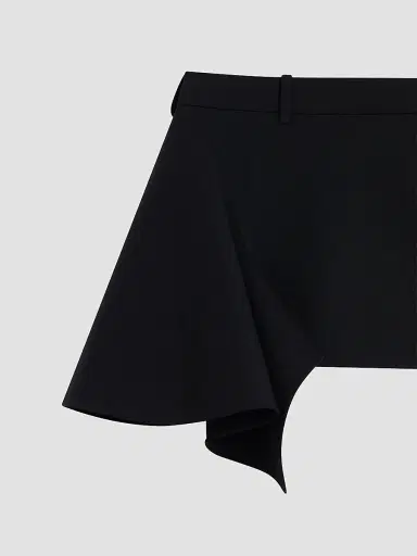 Givenchy Women's Slashed Mini Skirt in Wool | Thumbnail 3 Givenchy Women's Slashed Mini Skirt in Wool | Thumbnail 3
