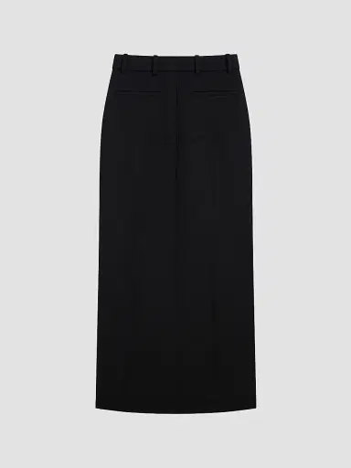 Givenchy Women's Slashed Midi Skirt in Wool | Thumbnail 2 Givenchy Women's Slashed Midi Skirt in Wool | Thumbnail 2