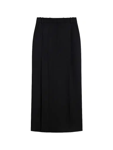 Givenchy Women's Slashed Midi Skirt in Wool | Thumbnail 1 Givenchy Women's Slashed Midi Skirt in Wool | Thumbnail 1