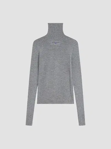 Givenchy Women's Turtleneck Sweater in Wool and Silk | Thumbnail 3 Givenchy Women's Turtleneck Sweater in Wool and Silk | Thumbnail 3