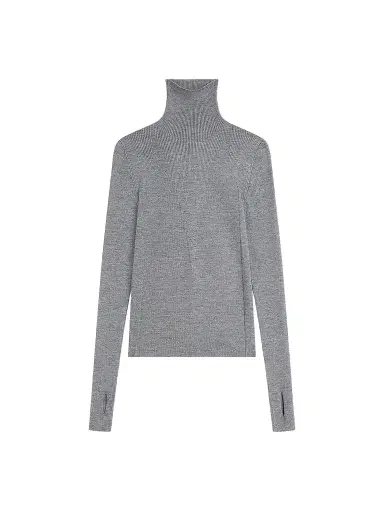 Givenchy Women's Turtleneck Sweater in Wool and Silk | Thumbnail 1 Givenchy Women's Turtleneck Sweater in Wool and Silk | Thumbnail 1