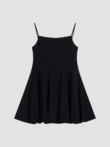Givenchy Women's Sliced Mini Dress in Crepe Cady | Thumbnail 2 Givenchy Women's Sliced Mini Dress in Crepe Cady | Thumbnail 2