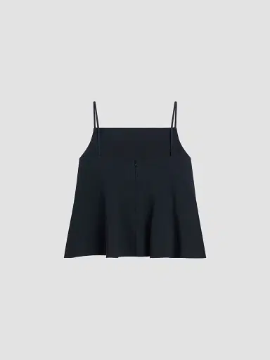 Givenchy Women's Sliced Top in Crepe Cady | Thumbnail 3 Givenchy Women's Sliced Top in Crepe Cady | Thumbnail 3