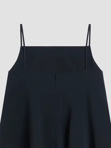 Givenchy Women's Sliced Top in Crepe Cady | Thumbnail 5 Givenchy Women's Sliced Top in Crepe Cady | Thumbnail 5