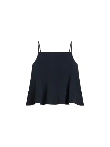 Givenchy Women's Sliced Top in Crepe Cady | Thumbnail 1 Givenchy Women's Sliced Top in Crepe Cady | Thumbnail 1