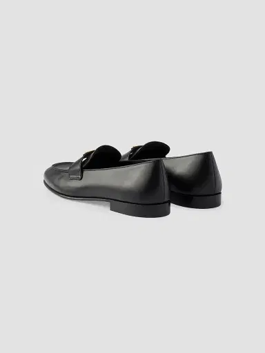 Prada Women's Leather Loafers - Black | Thumbnail 3 Prada Women's Leather Loafers - Black | Thumbnail 3