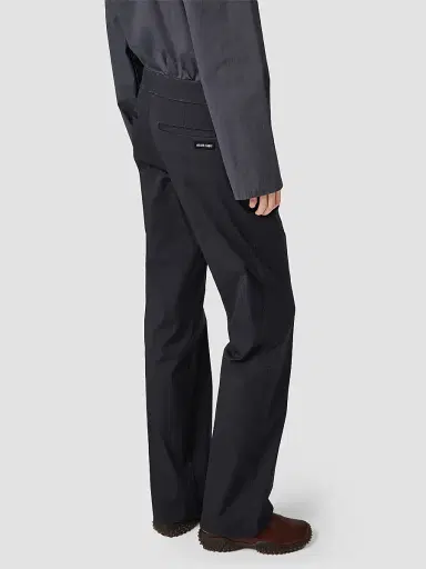 Miu Miu Women's Stretch Poplin Pants - Black | Thumbnail 3 Miu Miu Women's Stretch Poplin Pants - Black | Thumbnail 3