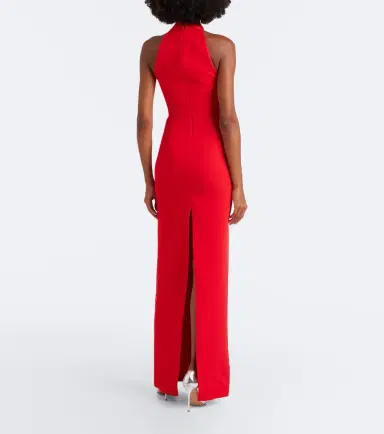 David Koma Embellished halterneck satin-trimmed gown | Thumbnail 6 David Koma Embellished halterneck satin-trimmed gown | Thumbnail 6