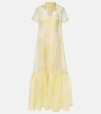 Staud Calluna organza maxi dress | Thumbnail 2 Staud Calluna organza maxi dress | Thumbnail 2