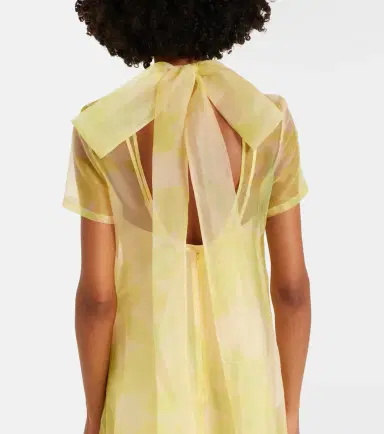 Staud Calluna organza maxi dress | Thumbnail 7 Staud Calluna organza maxi dress | Thumbnail 7