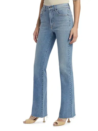 Veronica Beard Women's Cameron Mid-Rise Bootcut Jeans | Thumbnail 4 Veronica Beard Women's Cameron Mid-Rise Bootcut Jeans | Thumbnail 4