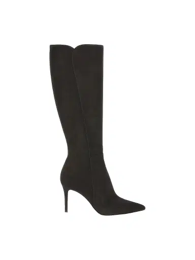 Gianvito Rossi Women's 85MM Suede Stiletto Knee High Boots - Moka | Thumbnail 1 Gianvito Rossi Women's 85MM Suede Stiletto Knee High Boots - Moka | Thumbnail 1