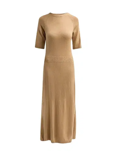 Ramy Brook Women's Wendy Wool Midi Dress - Camel - Size XL | Thumbnail 1 Ramy Brook Women's Wendy Wool Midi Dress - Camel - Size XL | Thumbnail 1