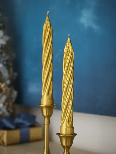 Ceralaca Meloria Svedese High-Twist Lacquer 2-Piece Candles Set | Thumbnail 1 Ceralaca Meloria Svedese High-Twist Lacquer 2-Piece Candles Set | Thumbnail 1