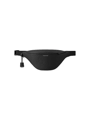 MAISON de SABRÉ Large Leather Sling Bag - Black Caviar | Thumbnail 1 MAISON de SABRÉ Large Leather Sling Bag - Black Caviar | Thumbnail 1