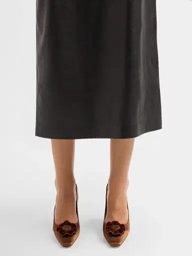 Manolo Blahnik Women's Fortan 70MM Satin Stiletto Pumps | Thumbnail 2 Manolo Blahnik Women's Fortan 70MM Satin Stiletto Pumps | Thumbnail 2
