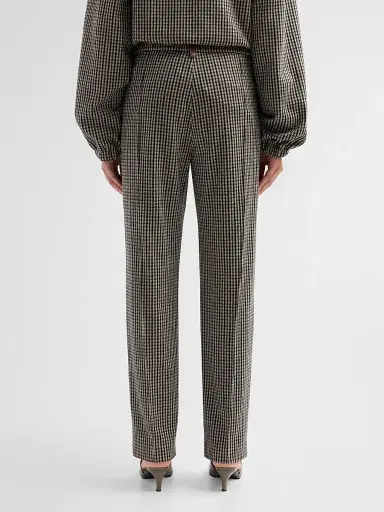 Fabiana Filippi Women's Filo Diamante Houndsooth Jersey Trousers - Only One Colour - Size 0 | Thumbnail 3 Fabiana Filippi Women's Filo Diamante Houndsooth Jersey Trousers - Only One Colour - Size 0 | Thumbnail 3