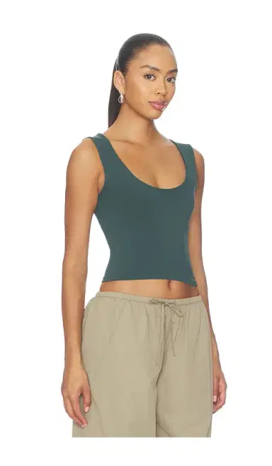 Free People Clean Lines Muscle Cami | Thumbnail 2 Free People Clean Lines Muscle Cami | Thumbnail 2