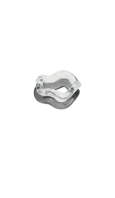 Studio Conchita Onda Glass Set Of 2 Rings | Thumbnail 2 Studio Conchita Onda Glass Set Of 2 Rings | Thumbnail 2