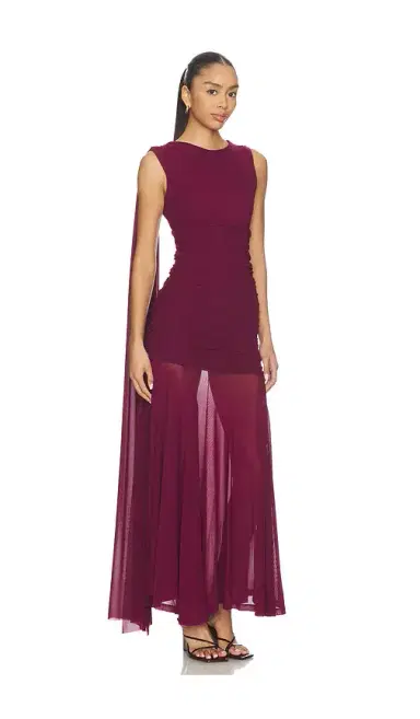 Bardot Alverie Mesh Maxi Dress | Thumbnail 2 Bardot Alverie Mesh Maxi Dress | Thumbnail 2