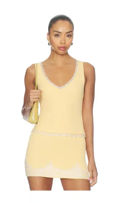 Tularosa Elia Lace Knit Tank | Thumbnail 1 Tularosa Elia Lace Knit Tank | Thumbnail 1