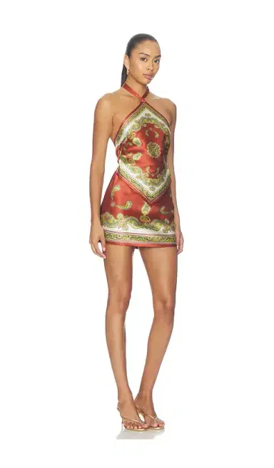 retrofete Adelaide Silk Dress | Thumbnail 2 retrofete Adelaide Silk Dress | Thumbnail 2