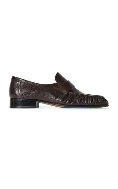 The Row Soft Leather Loafers | Thumbnail 1 The Row Soft Leather Loafers | Thumbnail 1