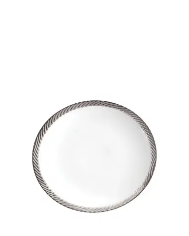 L'Objet Corde Platinum-Rim Soup Bowl | Thumbnail 1 L'Objet Corde Platinum-Rim Soup Bowl | Thumbnail 1