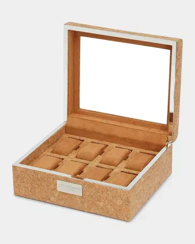 WOLF Wolf X Analog Shift 1976 Cork 8-Watch Storage Box | Thumbnail 2 WOLF Wolf X Analog Shift 1976 Cork 8-Watch Storage Box | Thumbnail 2