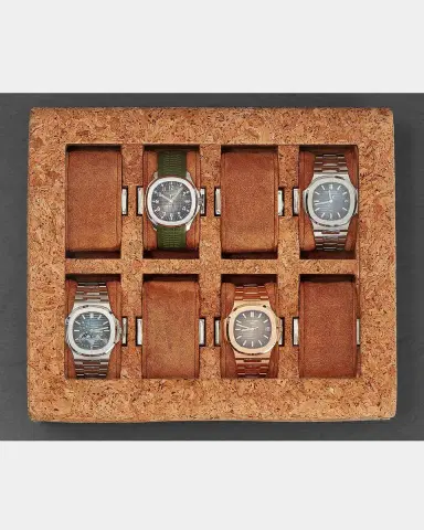 WOLF Wolf X Analog Shift 1976 Cork 8-Watch Storage Box | Thumbnail 3 WOLF Wolf X Analog Shift 1976 Cork 8-Watch Storage Box | Thumbnail 3