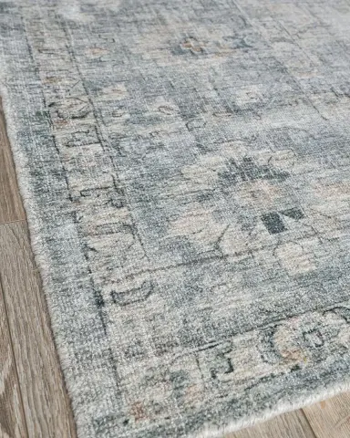 Exquisite Rugs Cambridge Hand-Loomed Blue Rug | Thumbnail 3 Exquisite Rugs Cambridge Hand-Loomed Blue Rug | Thumbnail 3