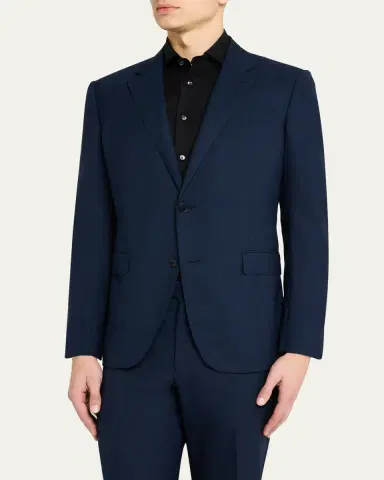 ZEGNA Men's Melange Trofeo Suit | Thumbnail 4 ZEGNA Men's Melange Trofeo Suit | Thumbnail 4