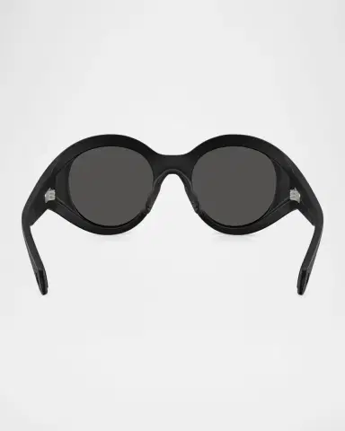 Moncler ME8005 Round Sunglasses | Thumbnail 4 Moncler ME8005 Round Sunglasses | Thumbnail 4
