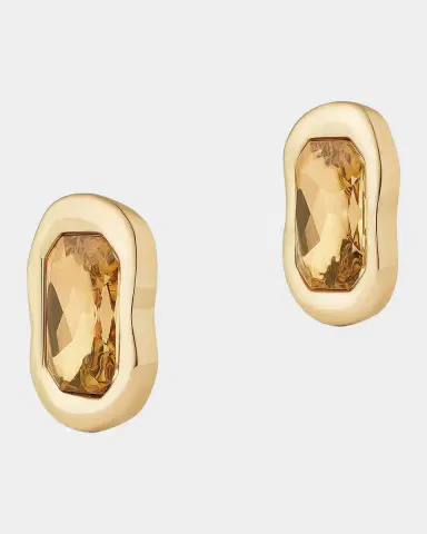 Givenchy Sculptural Crystal Earrings in Metal | Thumbnail 4 Givenchy Sculptural Crystal Earrings in Metal | Thumbnail 4