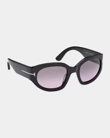 TOM FORD Arizona 53MM Rectangular Sunglasses | Thumbnail 8 TOM FORD Arizona 53MM Rectangular Sunglasses | Thumbnail 8