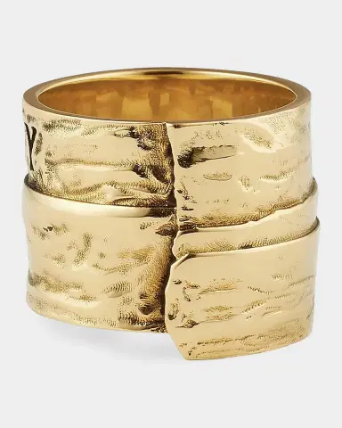 Givenchy Logo-Engraved Tape Ring | Thumbnail 3 Givenchy Logo-Engraved Tape Ring | Thumbnail 3