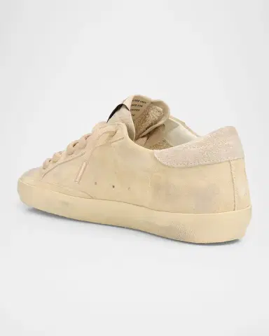 Golden Goose Super-Star Suede Low-Top Sneakers | Thumbnail 4 Golden Goose Super-Star Suede Low-Top Sneakers | Thumbnail 4