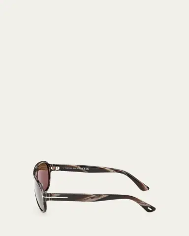 TOM FORD Men's Samuele Acetate Aviator Sunglasses | Thumbnail 3 TOM FORD Men's Samuele Acetate Aviator Sunglasses | Thumbnail 3