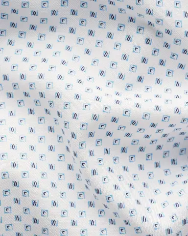 Eton Men's Signature Twill Micro-Print Dress Shirt | Thumbnail 7 Eton Men's Signature Twill Micro-Print Dress Shirt | Thumbnail 7