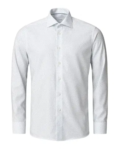 Eton Men's Signature Twill Micro-Print Dress Shirt | Thumbnail 1 Eton Men's Signature Twill Micro-Print Dress Shirt | Thumbnail 1