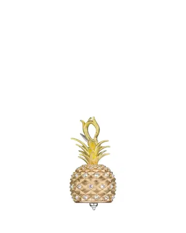 Paul Morelli 18K Two-Tone Gold Diamond Pineapple Meditation Bell, 0.85tcw | Thumbnail 1 Paul Morelli 18K Two-Tone Gold Diamond Pineapple Meditation Bell, 0.85tcw | Thumbnail 1