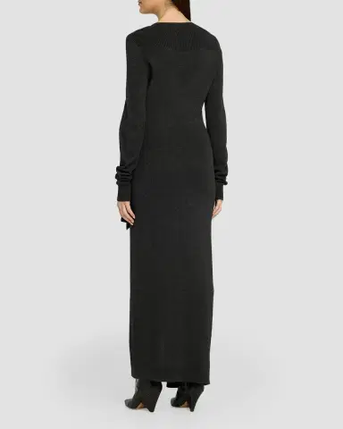 Isabel Marant Jozira Button-Shoulder Wrap Maxi Sweater Dress | Thumbnail 3 Isabel Marant Jozira Button-Shoulder Wrap Maxi Sweater Dress | Thumbnail 3