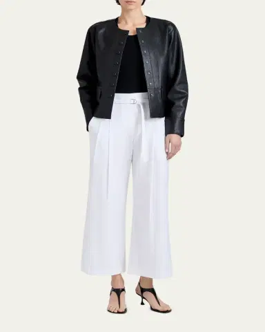 Proenza Schouler White Label Robin Leather Jacket | Thumbnail 2 Proenza Schouler White Label Robin Leather Jacket | Thumbnail 2