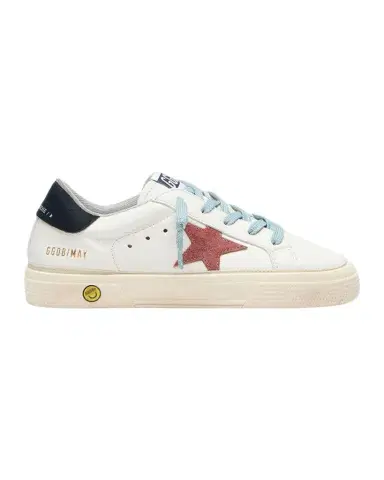 Golden Goose Boy 's May Nappa Leather Low-Top Sneakers, Toddler | Thumbnail 1 Golden Goose Boy 's May Nappa Leather Low-Top Sneakers, Toddler | Thumbnail 1