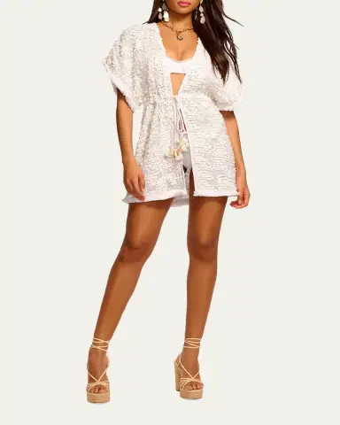 Ramy Brook Laurie Paillette Coverup Mini Dress | Thumbnail 2 Ramy Brook Laurie Paillette Coverup Mini Dress | Thumbnail 2