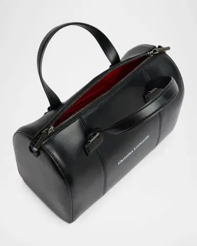 Christian Louboutin Men 's Tactical Leather Dufflel Bag | Thumbnail 3 Christian Louboutin Men 's Tactical Leather Dufflel Bag | Thumbnail 3