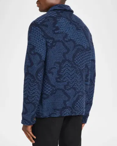 Etro Men 's Roma Knitted Overshirt | Thumbnail 3 Etro Men 's Roma Knitted Overshirt | Thumbnail 3