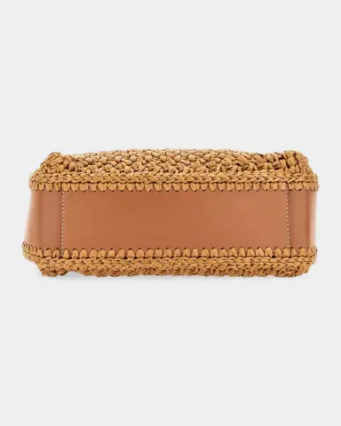 Tod 's T Timeless Mini Raffia Bucket Bag | Thumbnail 6 Tod 's T Timeless Mini Raffia Bucket Bag | Thumbnail 6